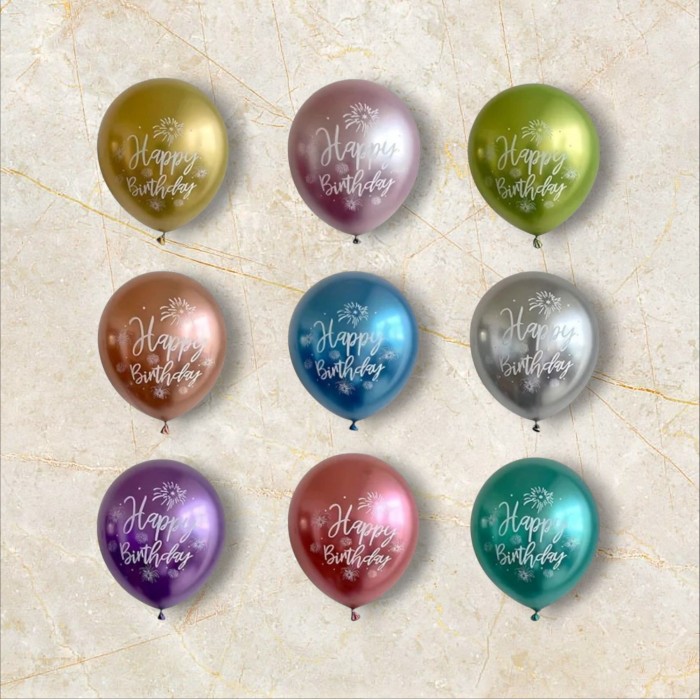 Doğum Günü 9lu Helyum Balon